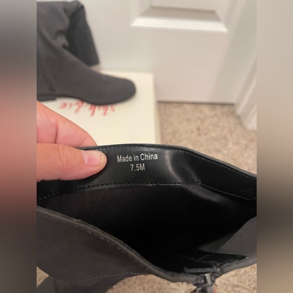 Women’s Dark Gray Boots - Picture 6 of 10